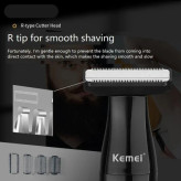 ماشین اصلاح و بادیگروم موی بدن و صورت کیمی مدل KM- 114