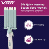فر کننده موی برقی حرفهای وی جی آر مدل V-597 | حالت 5 لول