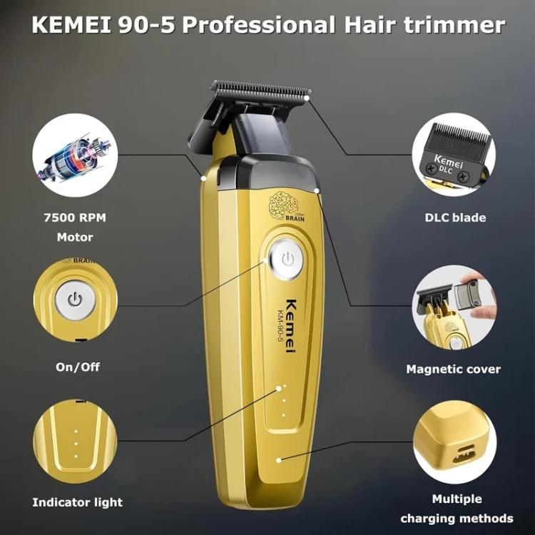 ماشین اصلاح کیمی مدل KM90-5 با برش مستقیم و استیل ضد زنگ