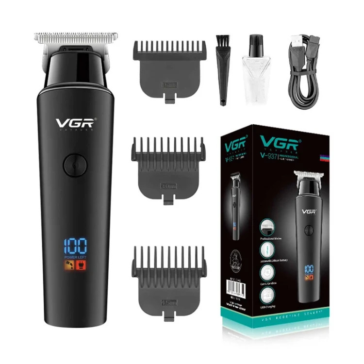 ماشین اصلاح موی سر و صورت وی جی آر مدل 937 با طراحی ارگونومیک